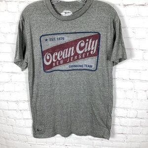 Pop‎ Top Brew City Ocean City New Jersey Drinking Team T-Shirt Unisex Medium